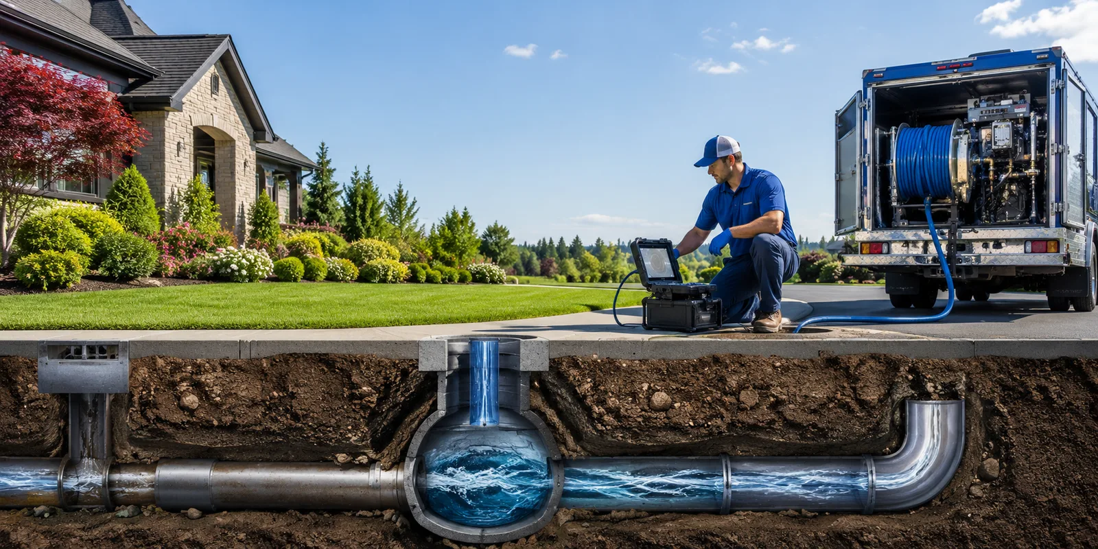 Drainage restoration information for Van Horne, IA